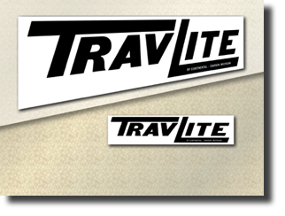 Trav-Lite trailer Decal